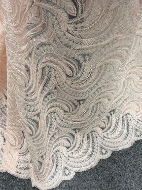 Pink Sequin Lace - EB3048