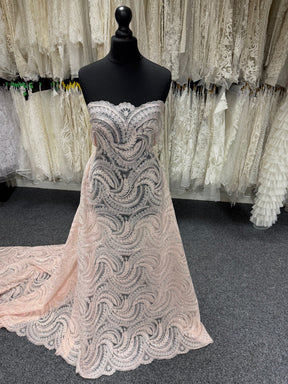 Pink Sequin Lace - EB3048
