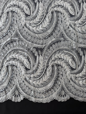 Ivory Sequin Lace - EB3048