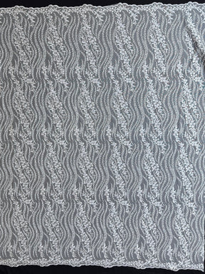 Ivory Sequin Lace - EB3051
