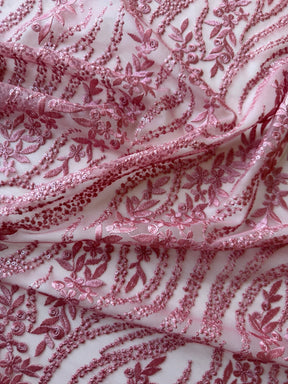 Pink Sequin Lace - EB3051