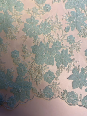 Sky Embroidered Lace - EB3053