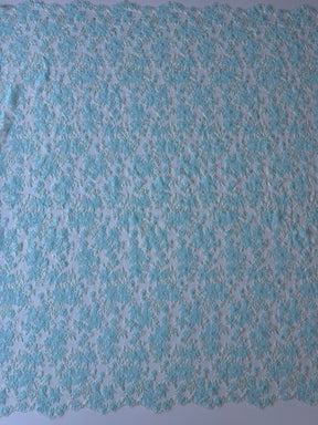 Light Ocean Embroidered Lace - EB3053