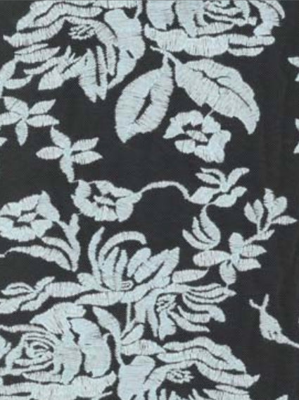 Baby Blue Embroidered Lace – EB5018