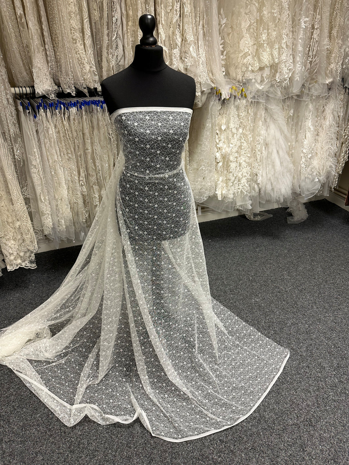 Ivory Embroidery Lace - EB5020