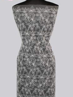 Ivory Embroidery Lace - EB5026