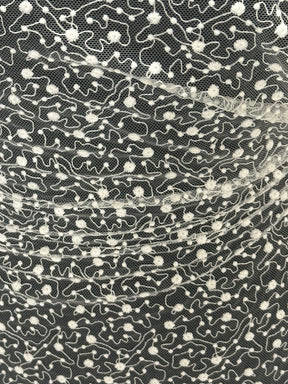 Ivory Embroidered Lace - EB5027