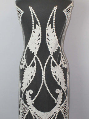 Ivory Embroidery Lace - EB5035