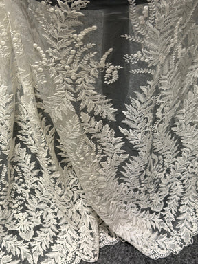 Ivory Embroidery Lace - EB5043