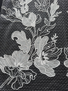 Ivory Embroidery Lace - EB5058