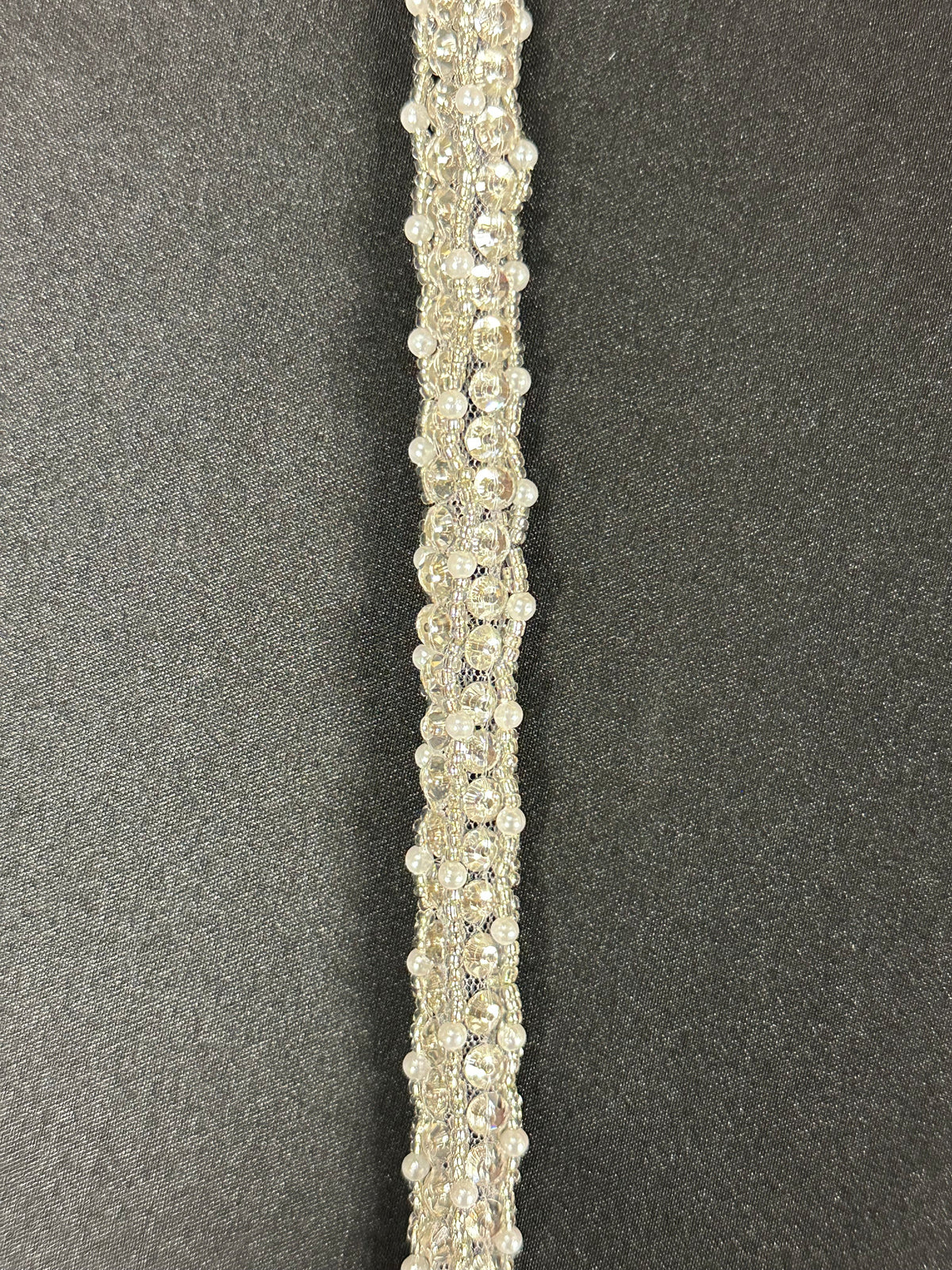Ivory Pearl and Bead Trim - EH1004