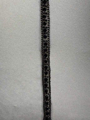 Black Beaded Trim - EH1015