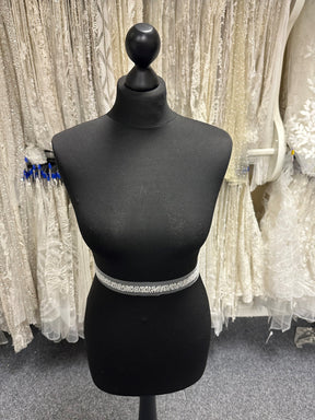 Ivory Beaded Dress Trim - EH2003