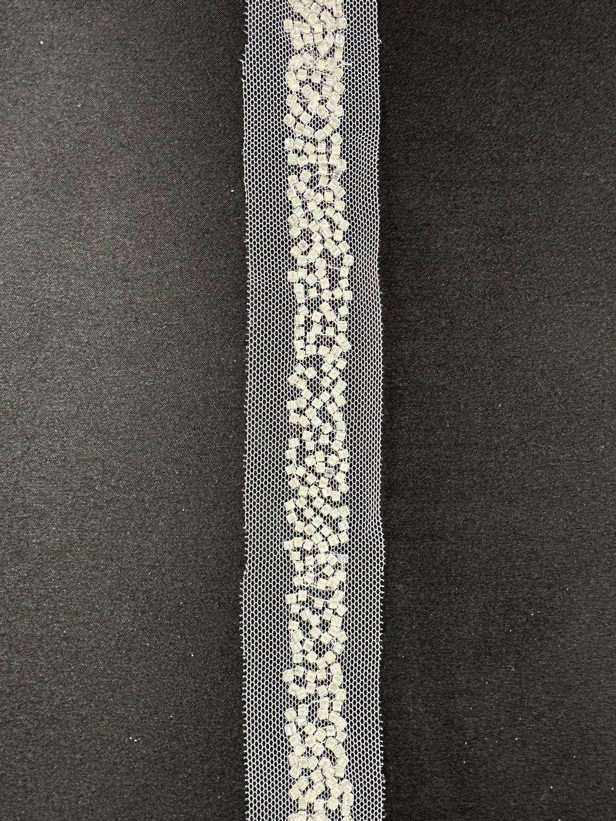 Ivory Beaded Dress Trim - EH2003