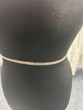 Rose Gold Beaded Trim - EH2025