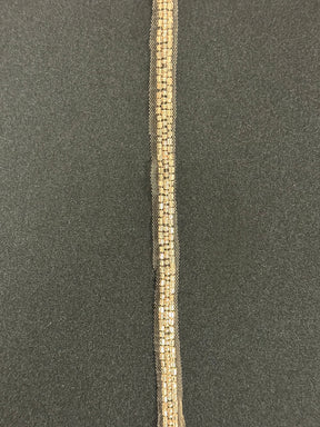 Rose Gold Beaded Trim - EH2025