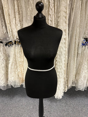 Ivory Beaded Dress Trim - EH2033