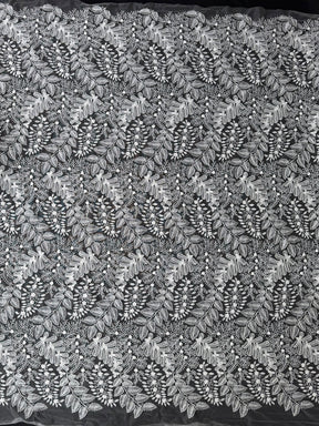 Ivory Embroidered Lace - Essential
