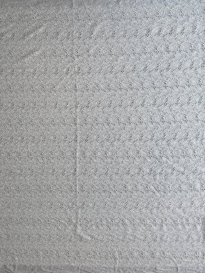 Ivory Embroidered Cotton - EB6001