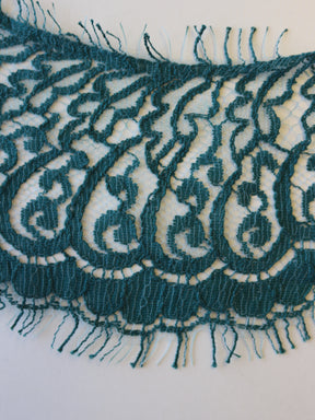 Emerald Green Lace Trim - Felicity