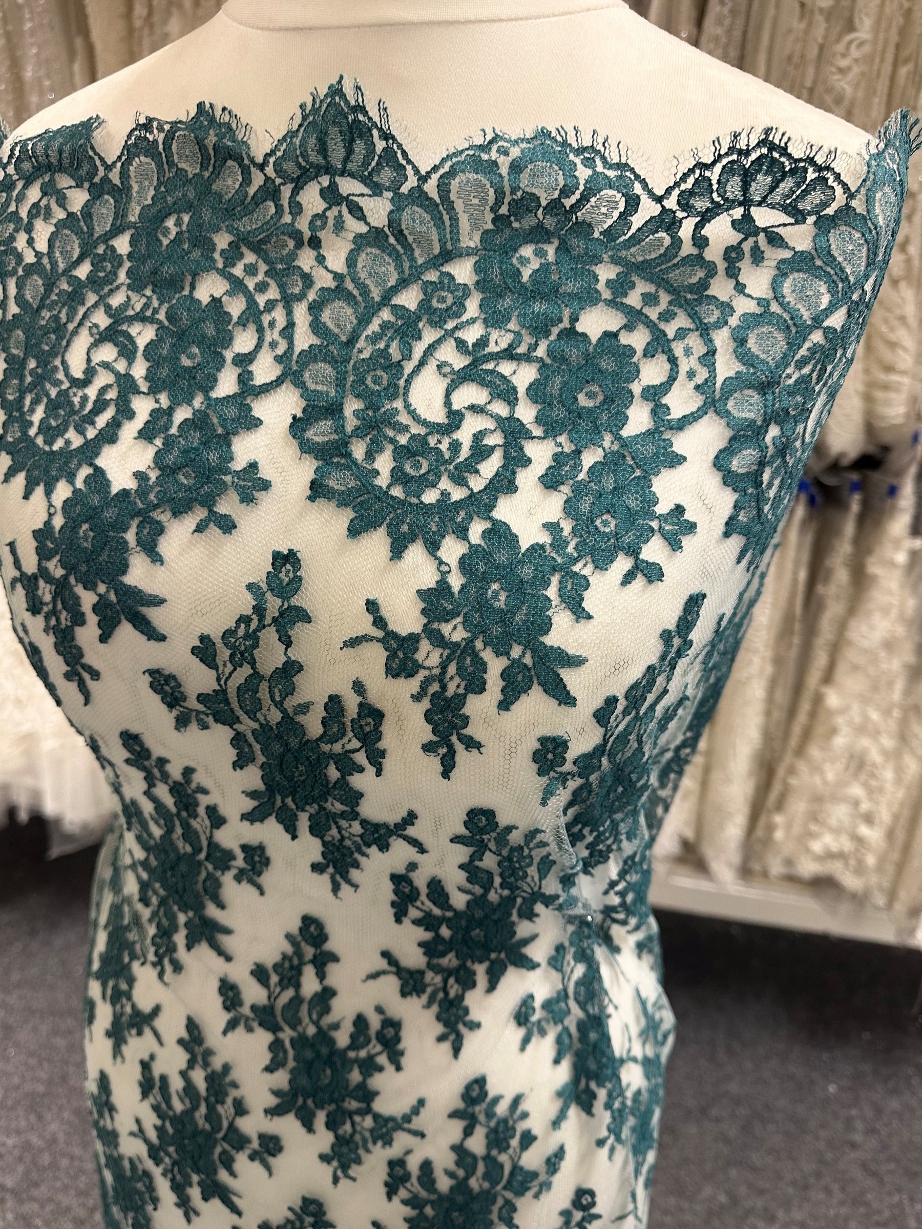 Emerald Green Lace - Eleanor Emerald Green Lace - Eleanor