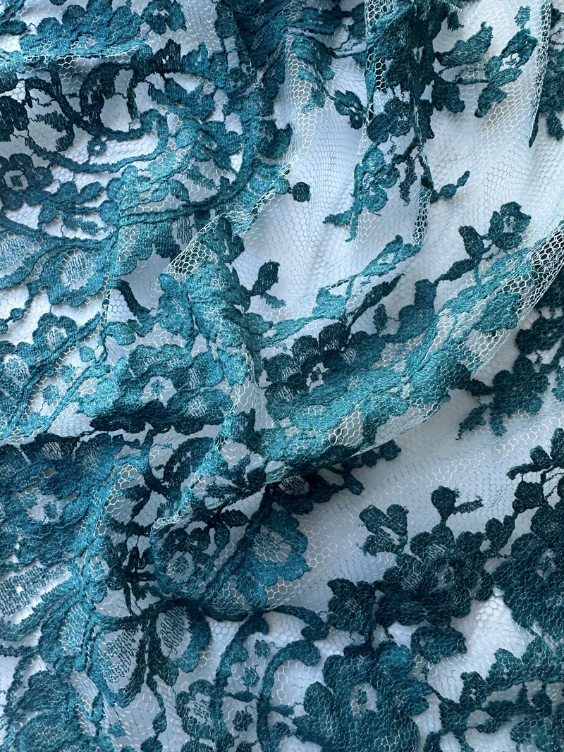 Emerald Green Lace Adele main image 1