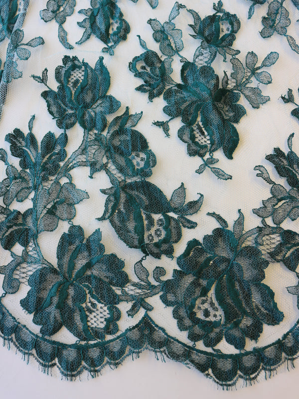 Emerald Green Lace Adele