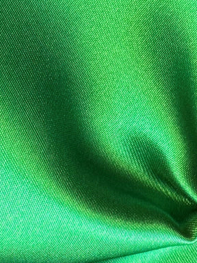 Emerald Polyester Satin - Family