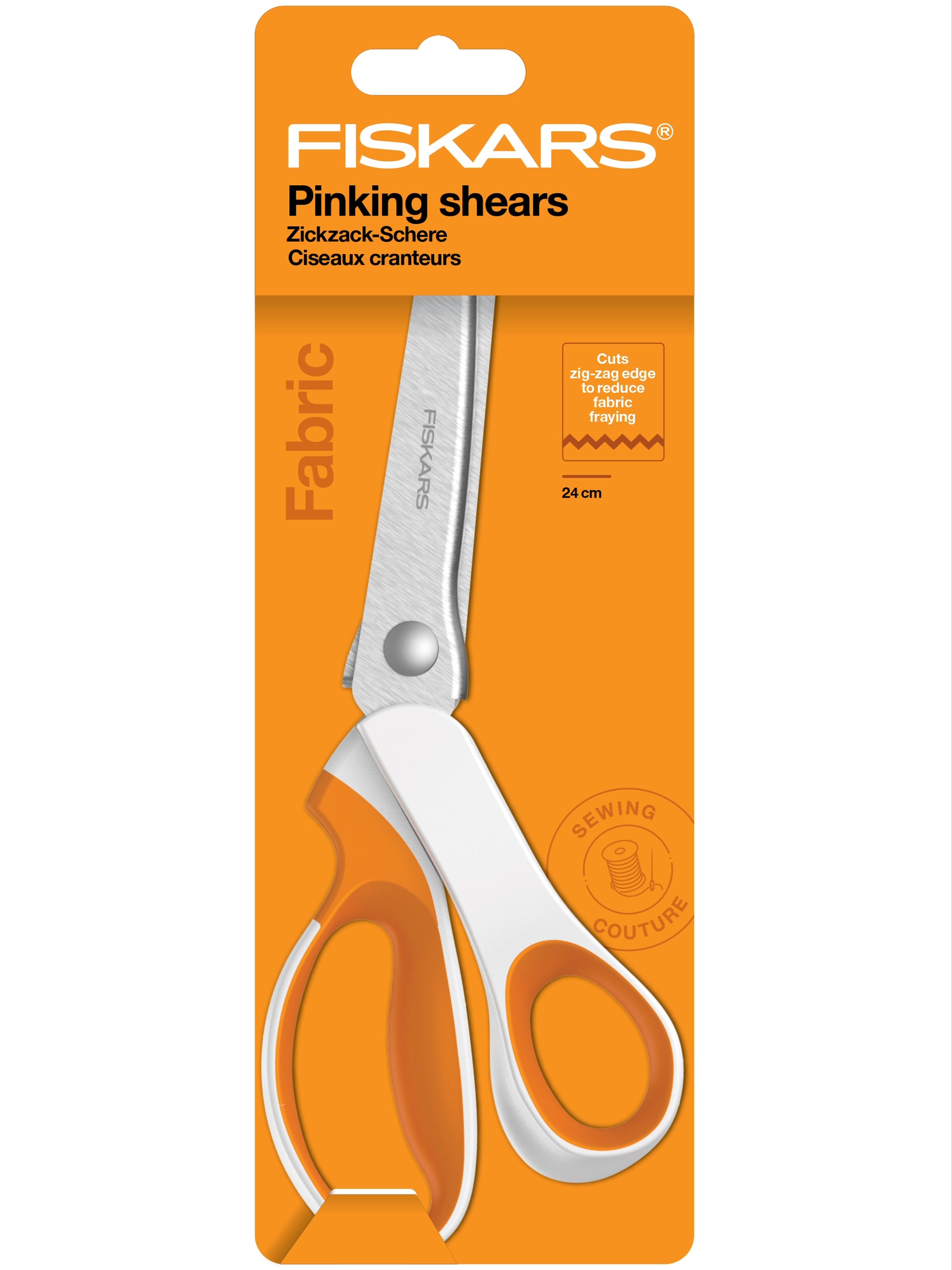 Fiskars Soft Grip Pinking Scissors - SC0014