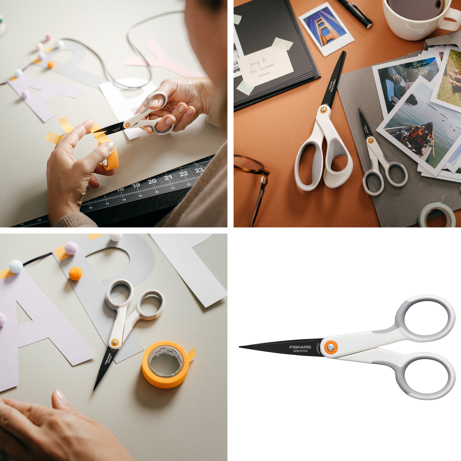 Fiskars Non-Stick Microtip Scissors - SC0017