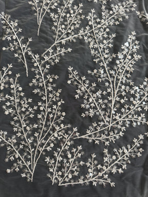Ivory Sequin Lace - EB3065