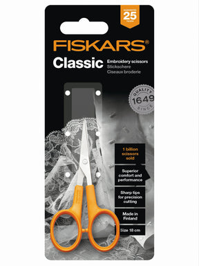10cm Fiskars Embroidery Scissors - S7