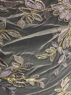 Lavender Lace with Gold Cording - Kylar