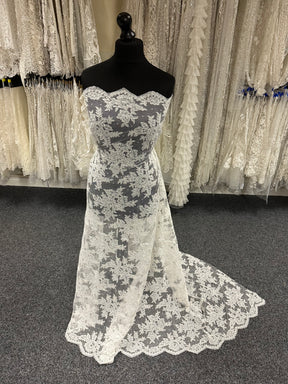 Ivory Corded Lace - Bernice (CF)