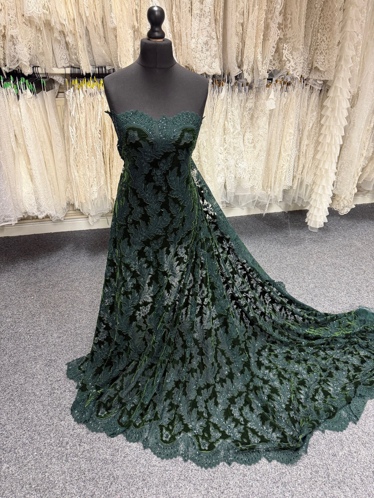 Forest 3D Velvet Lace - EB3023
