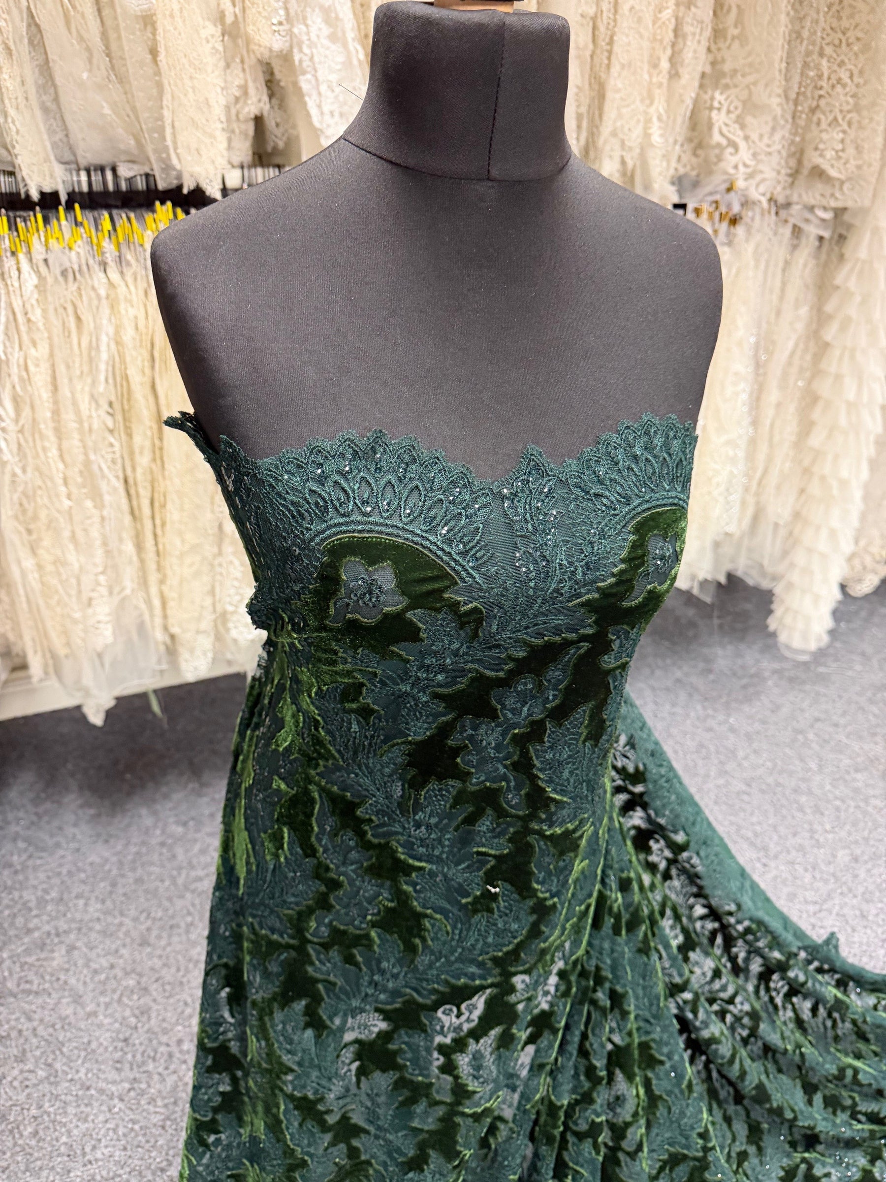 Forest 3D Velvet Lace - EB3023