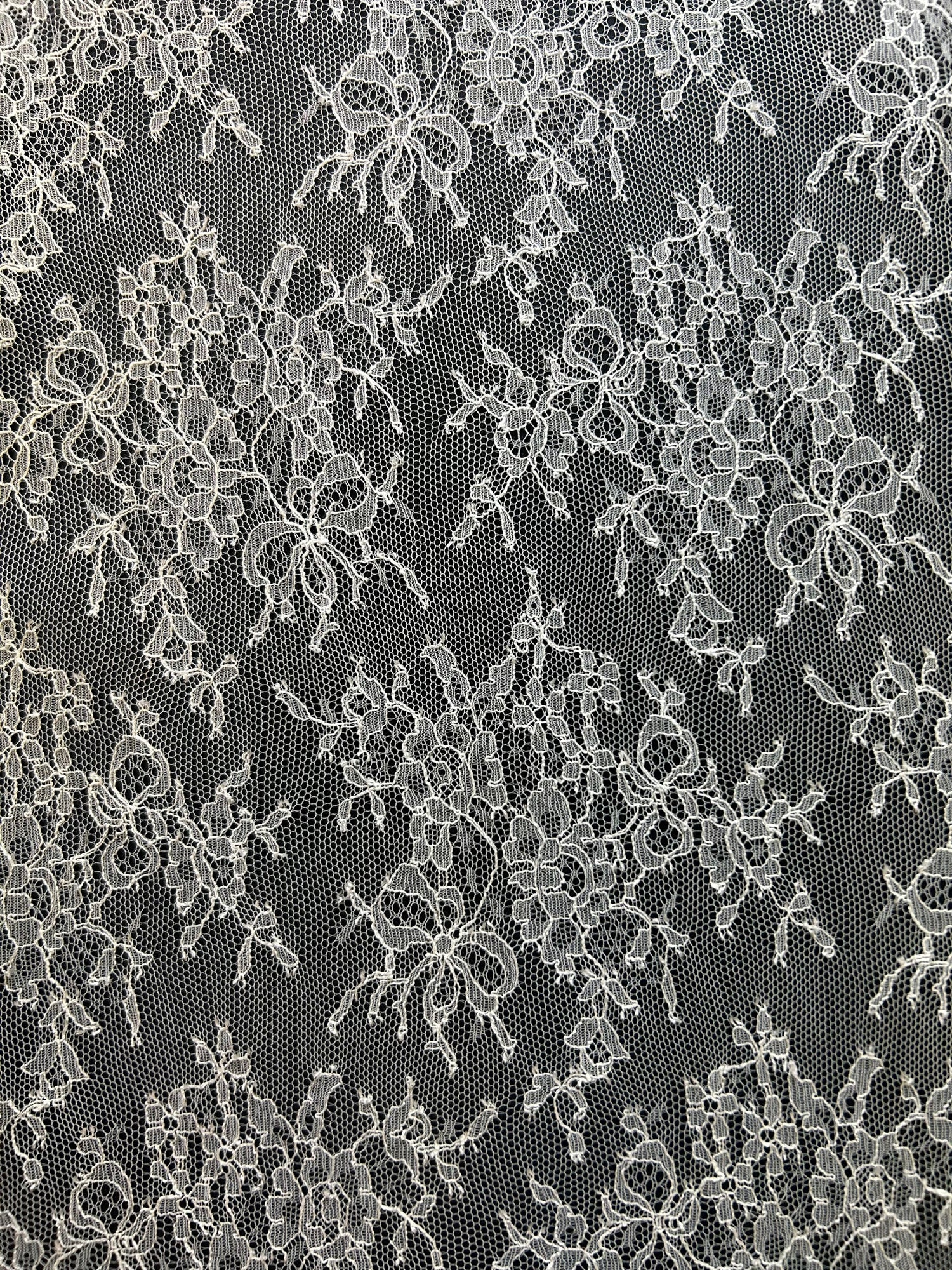 Ivory Chantilly Lace Francesca