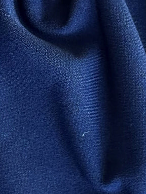 French Navy Polyester Stretch Jersey - Ritual