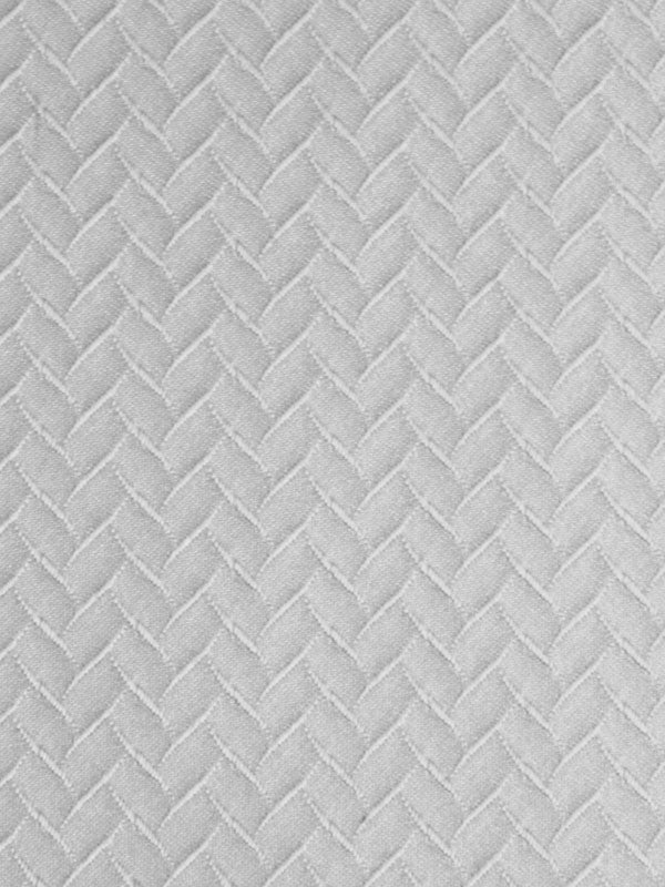 Silver Waistcoat Fabric - Geneva
