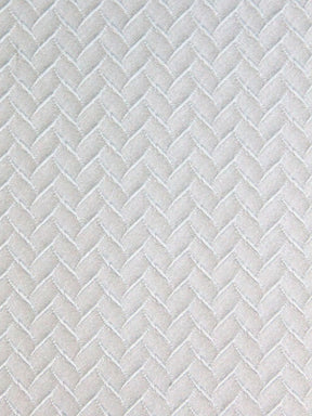White Waistcoat Fabric - Geneva