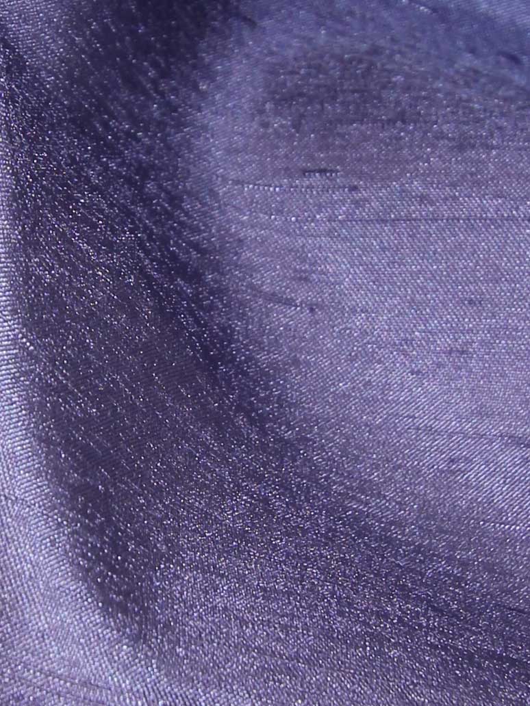 Grape Polyester Satin Backed Dupion - Clarity