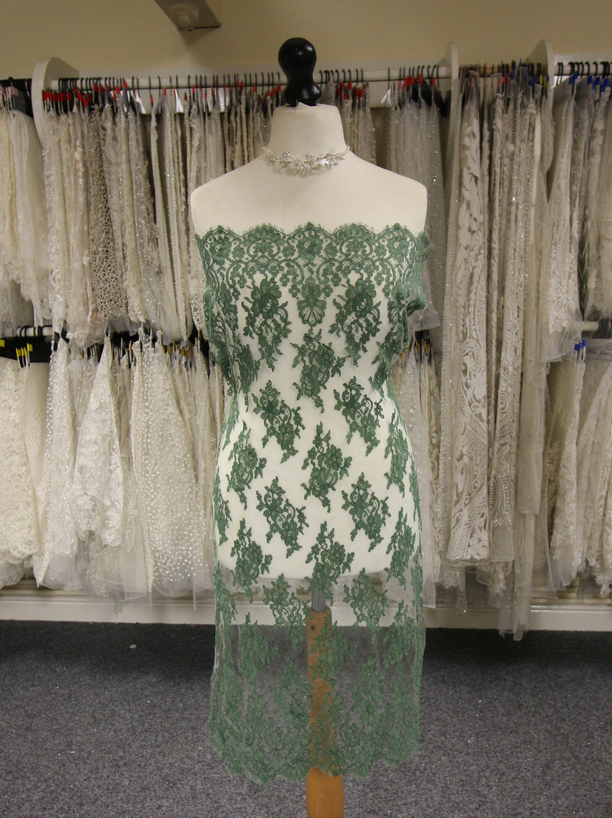 Forest Green Lace - Eleanor