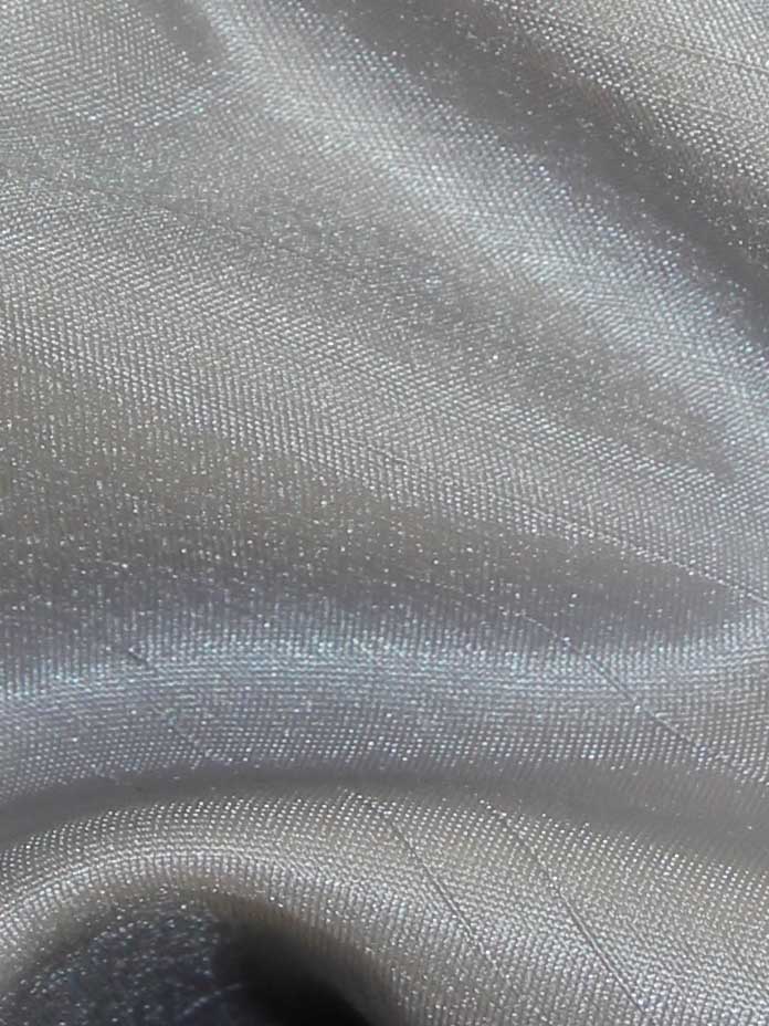 Gun Metal Polyester Satin Backed Dupion - Clarity