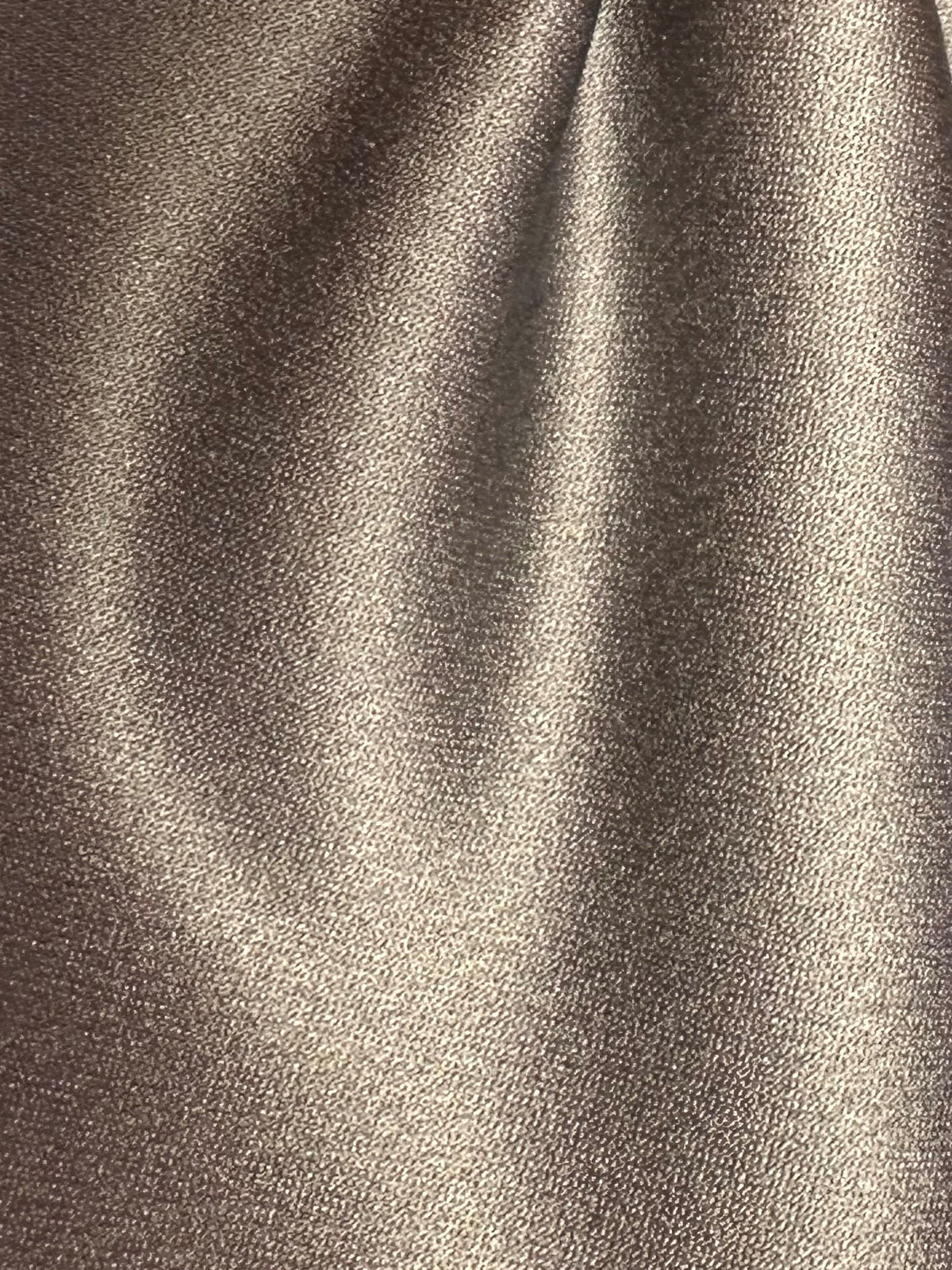 Gun metal Grey Polyester Satin - Classique