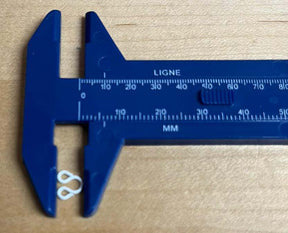 White Hook and Eyes - Size 1 - HA4101