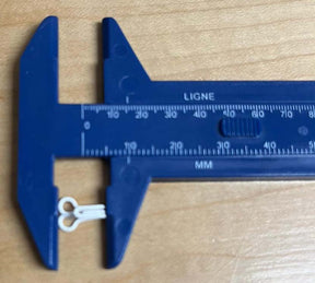 White Hook and Eyes - Size 2 - HA4102
