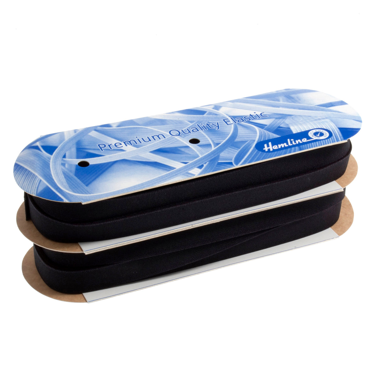 Black 20mm Boil Proof Elastic - HA6020
