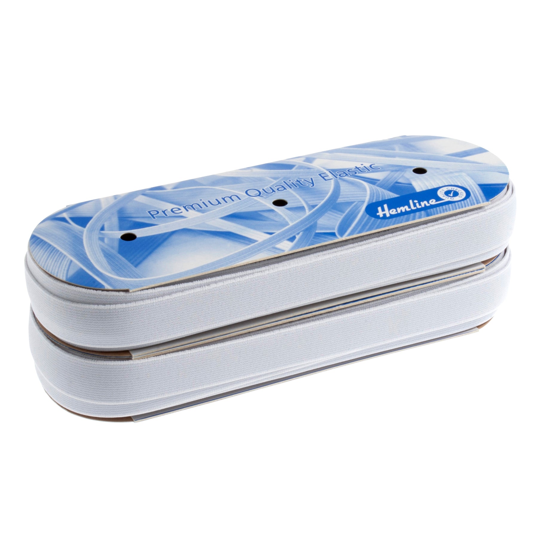 White 25mm Boil Proof Elastic - HA6025