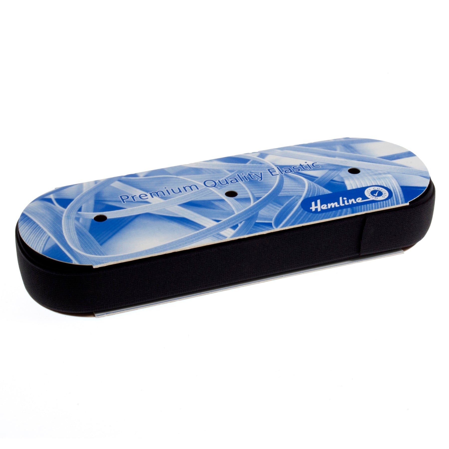 Black 32mm Boil Proof Elastic - HA6032