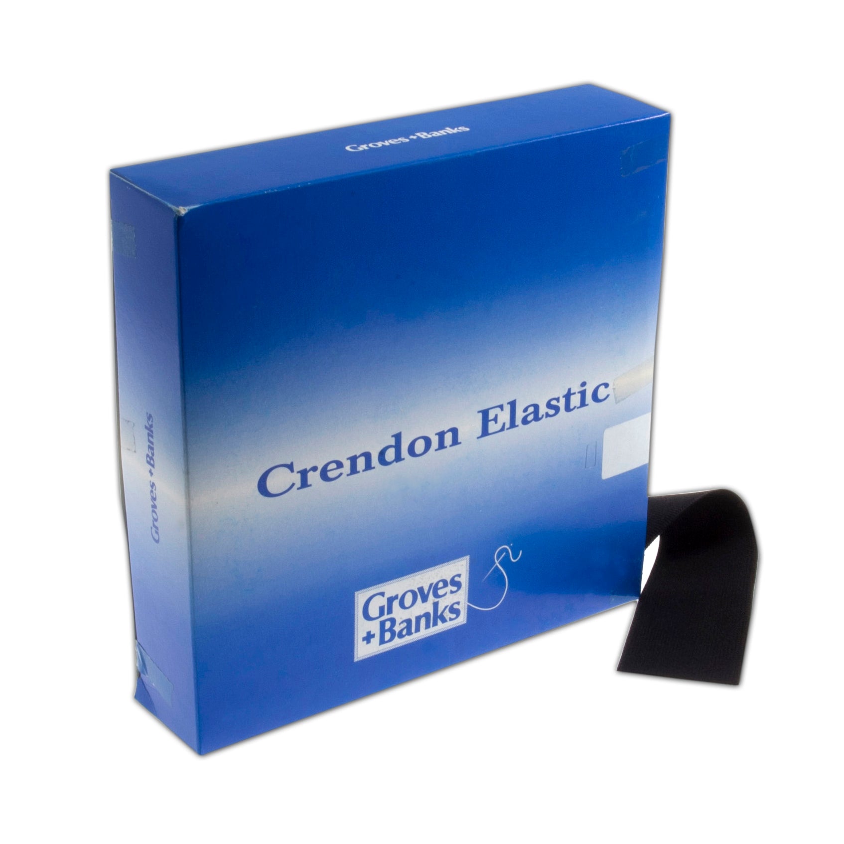 Black 50mm Boil Proof Elastic - HA6050
